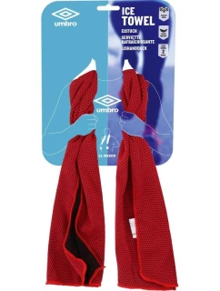 SPORTOVNÍ CHLADICÍ RUČNÍK 90X30CM UMBRO ČERVENÝ