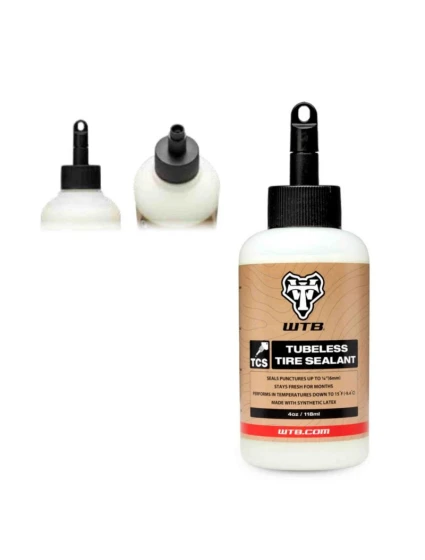 WTB Těsnicí kapalina TCS 2.0 4oz/118 ml trychtýřek WTB Těsnicí kapalina TCS 2.0 4oz/118 ml trychtýřek