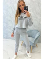 Šedá sada s potiskem Šedá sada s potiskem