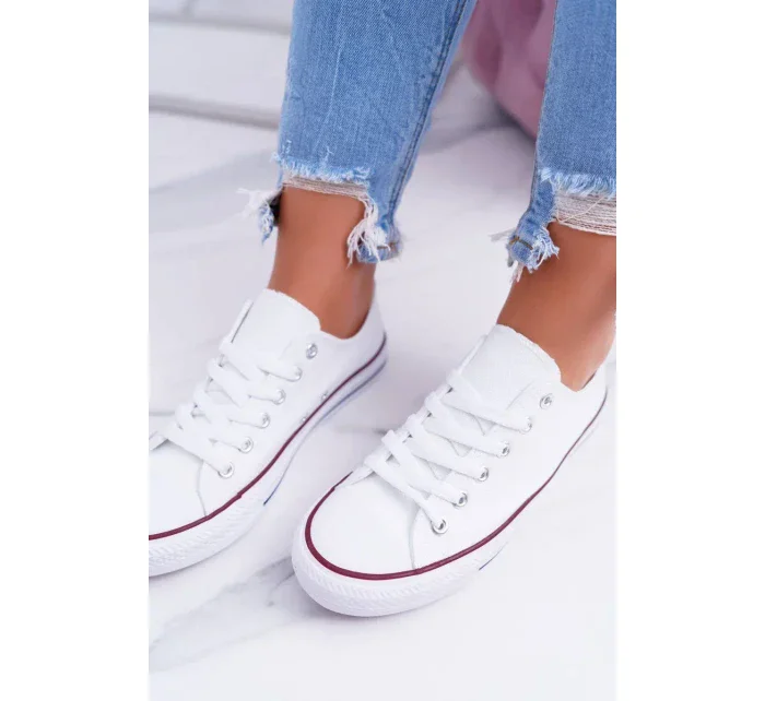 Klasické Dámské Tenisky Bílé Omerta Klasické Dámské Tenisky Bílé Omerta