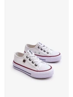 Dětské plátěné tenisky Big Star - bílé Dětské plátěné tenisky Big Star - bílé