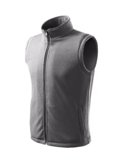 Next fleece vesta unisex ocelově šedá