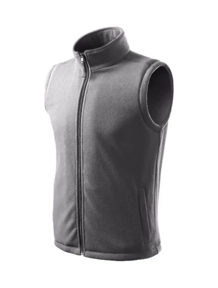 Next fleece vesta unisex ocelově šedá Next fleece vesta unisex ocelově šedá
