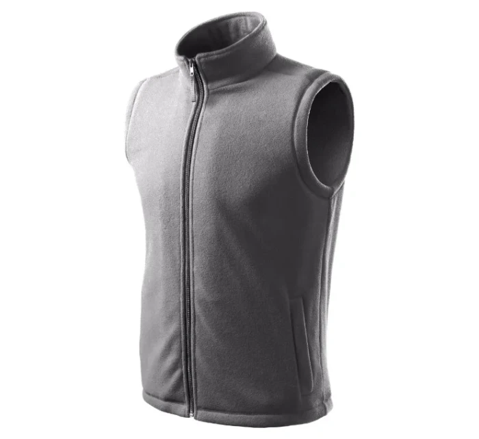 Next fleece vesta unisex ocelově šedá Next fleece vesta unisex ocelově šedá