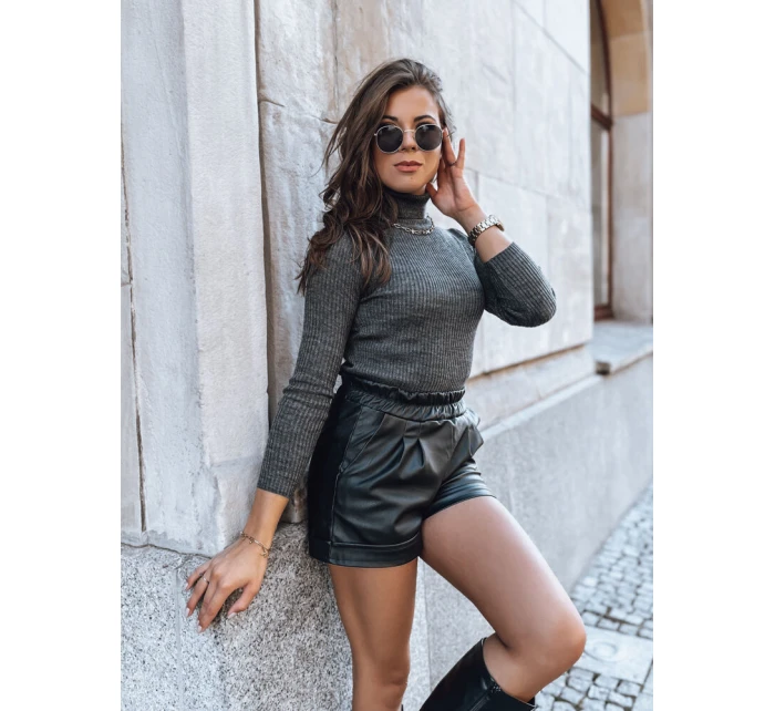 Dámský svetr OSLO tmavě šedý FashionStreet MY1268