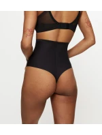 Dámské kalhotky Triumph Shape Smart Highwaist String černé Dámské kalhotky Triumph Shape Smart Highwaist String černé