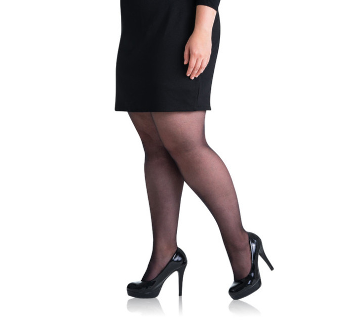 Punčochové kalhoty pro nadměrné velikosti PLUS model 15435533 20 DEN  černá - Bellinda
