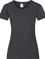 Fruit of the Loom Lady-Fit Valueweight T Dámské tričko 16.1372 dark heather grey