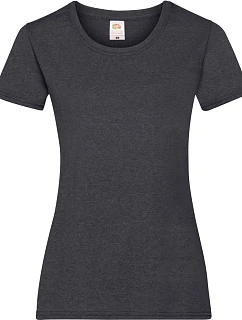 LadyFit Valueweight T Dámské tričko model 22443630 dark heather grey - Fruit of the Loom