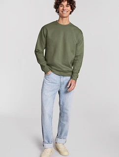 Iconic Premium SetIn Sweat Mikina z těžké bavlny model 22459524 classic olive - Fruit of the Loom