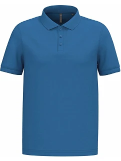 K 254 Pánské piqué polo model 22422105 light royal blue - Kariban