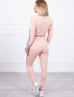 Sada s ozdobnými model 18746092 tmavě pudrově růžová - K-Fashion