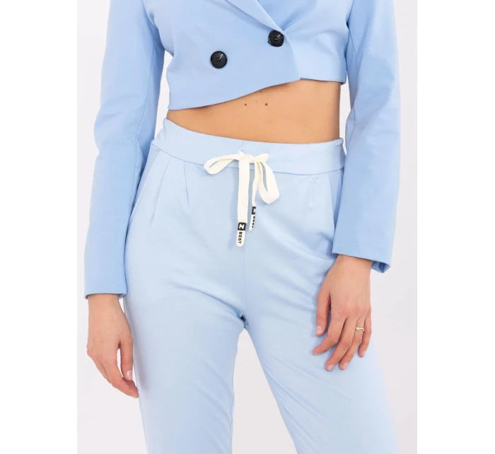 Kalhoty DHJ SP model 20895810 světle modré - FPrice Kalhoty DHJ SP model 20895810 světle modré - FPrice