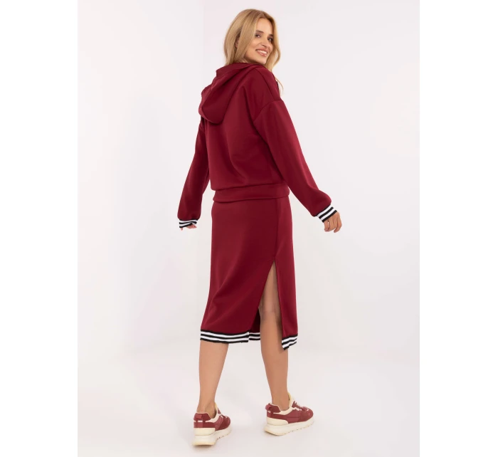 Komplet IT KMPL model 21302309 bordowy - FPrice Komplet IT KMPL model 21302309 bordowy - FPrice