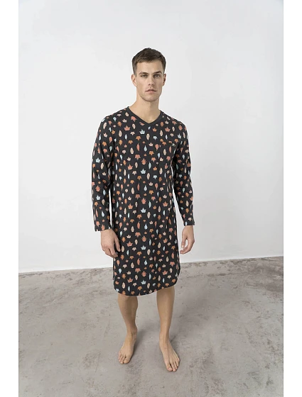 Pohodlná pánská noční košile model 18257752 - Vamp