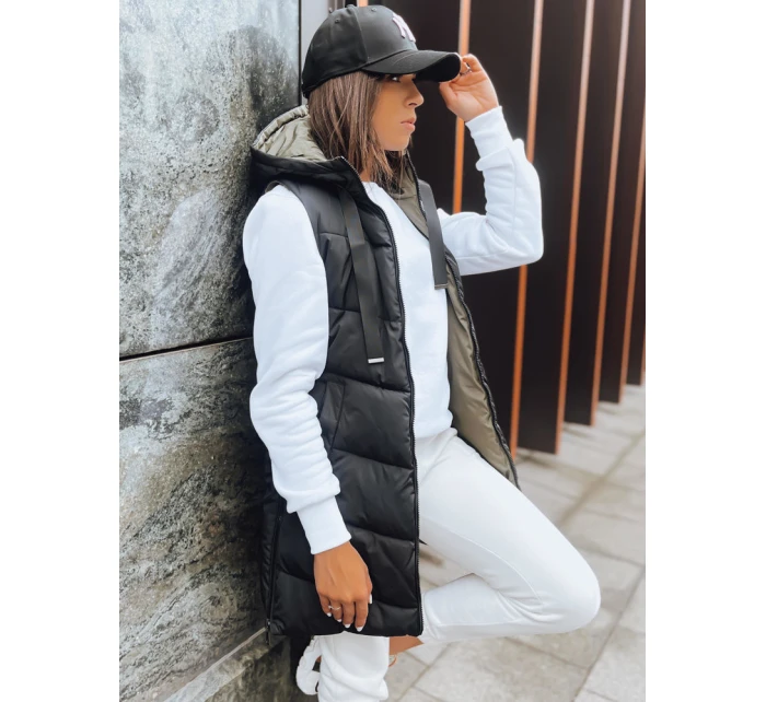 Dámská černá oboustranná vesta ONADE FashionStreet TY3727