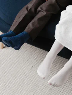 Dětské žebrované ponožky model 18873091 Merino Wool 2634 - Steven