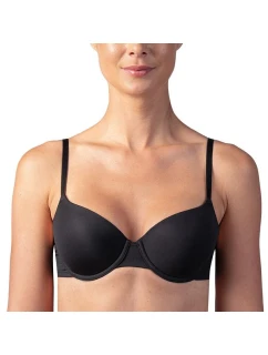 Dámská vyztužená podprsenka MICROFIBRE PADDED BRA - BELLINDA - černá