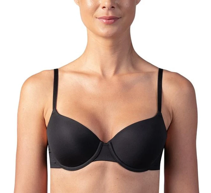 Dámská vyztužená podprsenka MICROFIBRE PADDED BRA - BELLINDA - černá