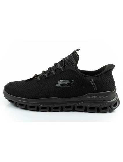 Pánská obuv Skechers tenisky Glide-Step pohodlné lehké Slip-Ins black