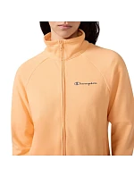 Champion Dámská tepláková souprava na zip oranžová a tmavě modrá 117988 OS069