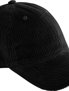 Beechfield B 692 6 panelová kšiltovka "Dad Cordurory" 53.0692 black
