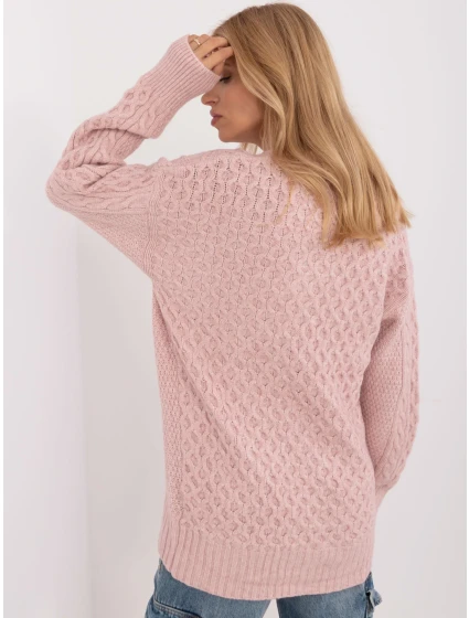 Sweter AT SW model 20463679 jasny różowy - FPrice