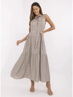 Šaty MI SK A5032.70P šedé Šaty MI SK A5032.70P šedé