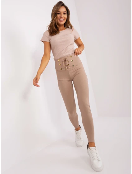 Leginsy TW LG model 21175301 ciemny bezowy - FPrice Leginsy TW LG model 21175301 ciemny bezowy - FPrice