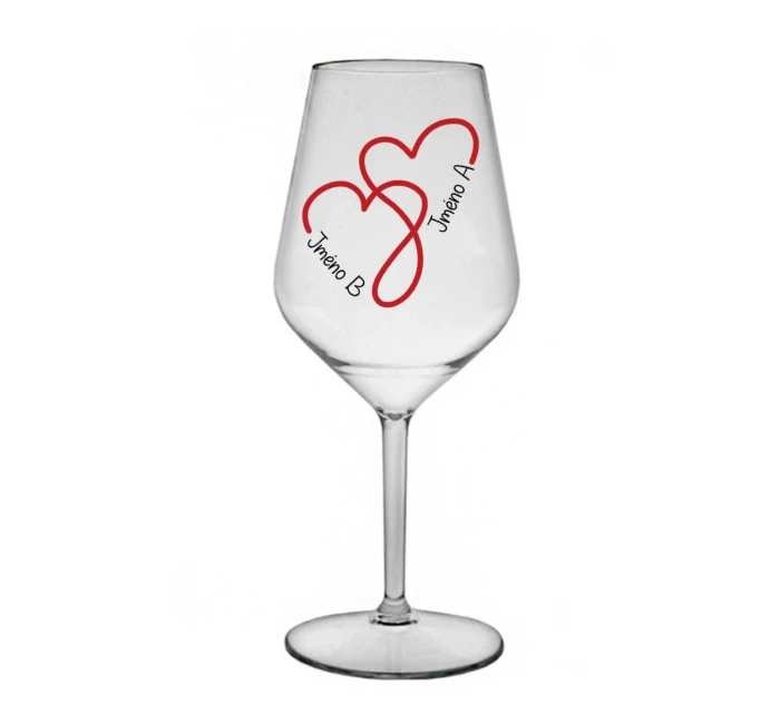 Nerozbitná sklenice pro zamilované