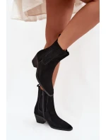 Boty na podpatku  model 216949 Step in style