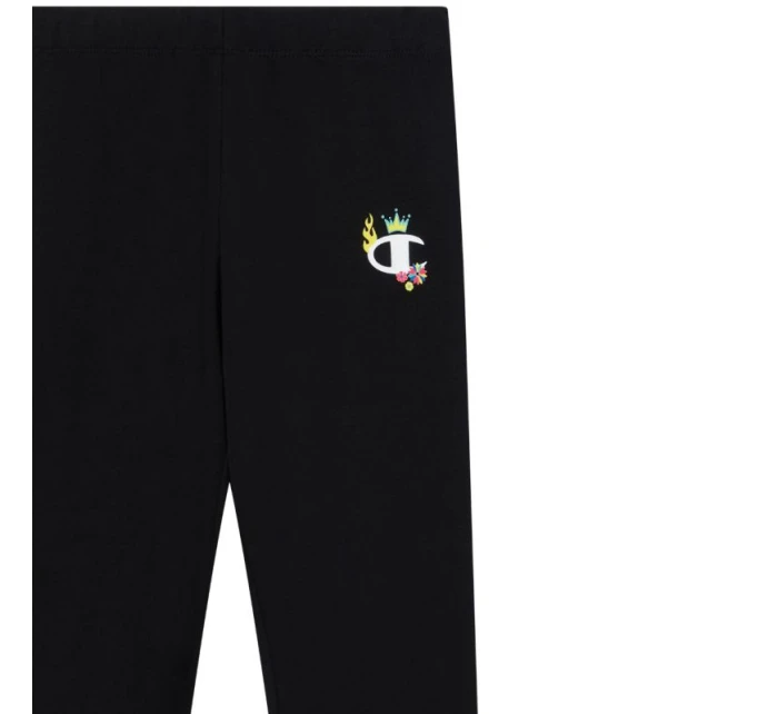 Dětské legíny Champion černé 405222 KK001