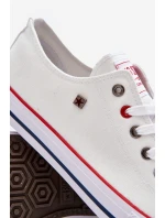 Big Star nízké pánské bílé tenisky model 21501772 - Big Star Shoes Big Star nízké pánské bílé tenisky model 21501772 - Big Star Shoes