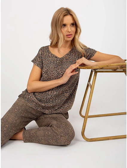Halenka model 18371921 hnědá - FPrice