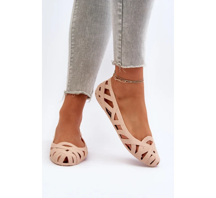 Dámské nahé boty Salam Gumové baleríny Dámské nahé boty Salam Gumové baleríny