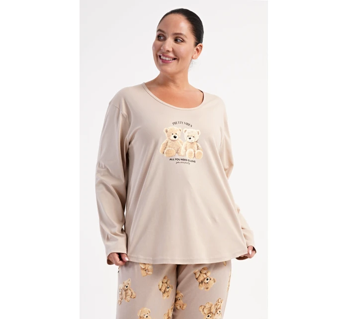 Dámské pyžamo dlouhé model 21773539 - Vienetta