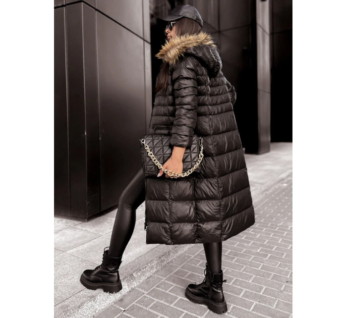 Dámská zimní bunda STYLE SPECTRUM černá FashionStreet TY3888z