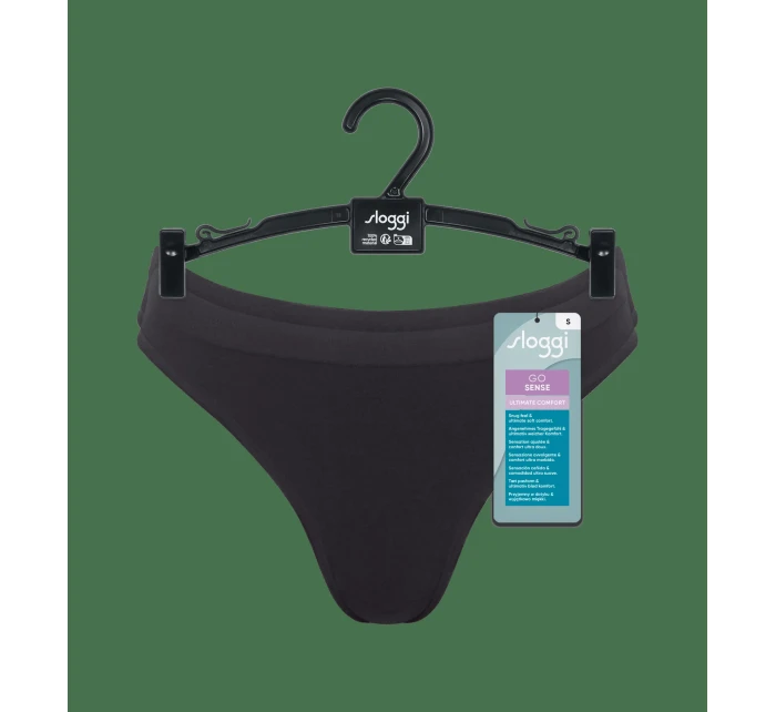sloggi GO Sense Tanga 2P - BLACK - SLOGGI BLACK - SLOGGI