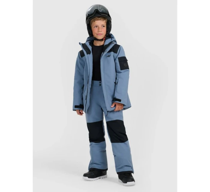 Chlapecká snowboardová bunda 8000 s membránou 4F 4FJRAW25TTJAM1044-32S