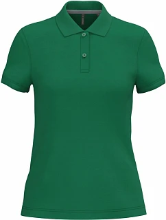Kariban K 242 Dámské piqué polo 20.K242 kelly green