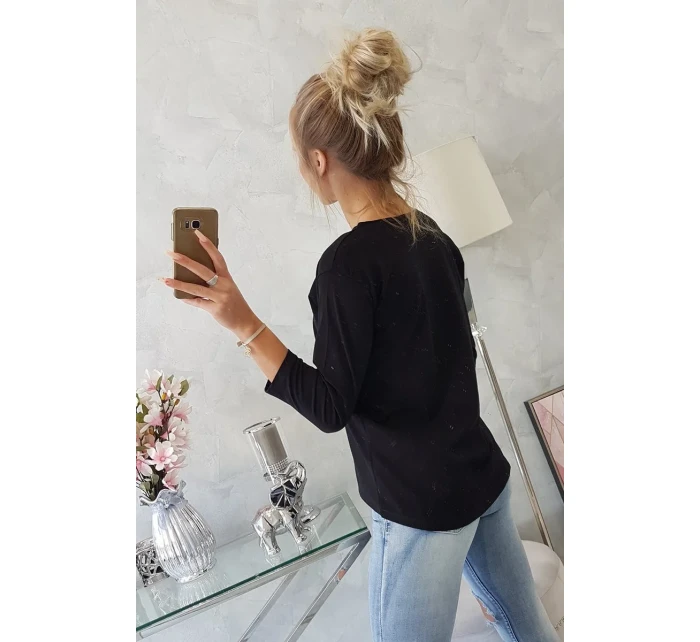 Halenka s potiskem Superior černá Halenka s potiskem Superior černá