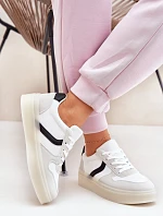 Nízké Dámské Tenisky Na Platformě Bílé Telmira