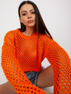 Sweter BA SW 9008.35P pomarańczowy