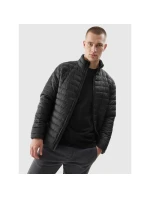 Pánská péřová bunda 4FAW23TDJAM239 20S Černá - 4F