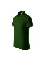 Dětská polokošile Pique (lahvově zelená)