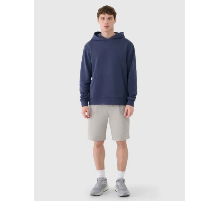 Pánská mikina s kapucí 4F 4FWSS25TSWSM1749-22S s pánskými motivy Pánská mikina s kapucí 4F 4FWSS25TSWSM1749-22S s pánskými motivy