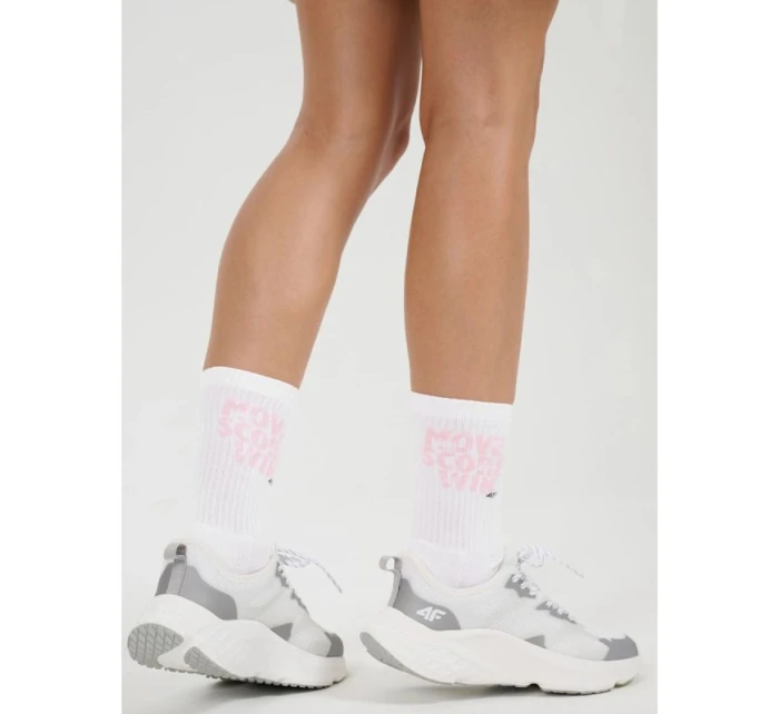 Dámské kotníkové ponožky (2-pack) 4F 4FRAW25USOCF522-90S dámské