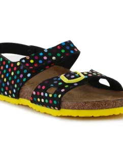 Birkenstock Colorado Rivet Logo Digital Dots Black Jr sandály 1023611
