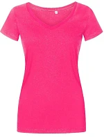 Promodoro 1525 Dámské tričko X.O s výstřihem do V 40.1525 bright rose Promodoro 1525 Dámské tričko X.O s výstřihem do V 40.1525 bright rose