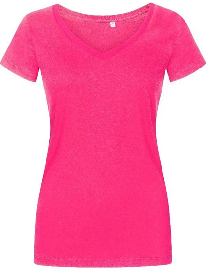 Promodoro 1525 Dámské tričko X.O s výstřihem do V 40.1525 bright rose Promodoro 1525 Dámské tričko X.O s výstřihem do V 40.1525 bright rose